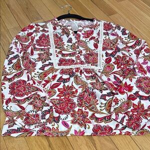 Floral Print Women's Top